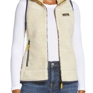 L.L. Bean Women's Mountain Pile Fleece Vest Size S